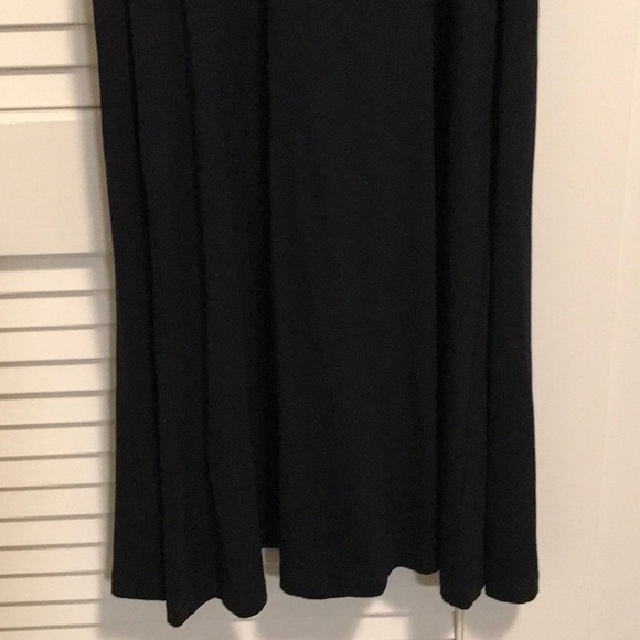 NWT Loft (outlet) black sleeveless dress w ruffles - small - Picture 5 of 7